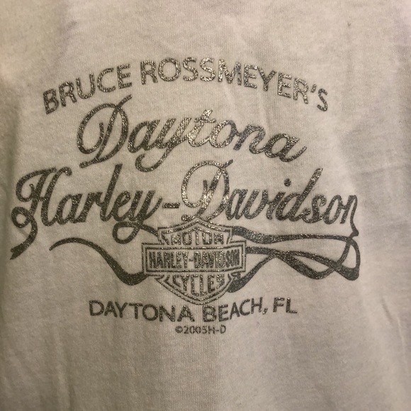 Harley Davidson Long Sleeve Pullover Top - Picture 6 of 12